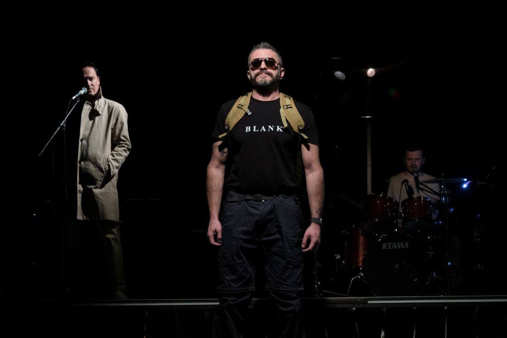 Na probi benda Feđa Štukan i Nesvrstani